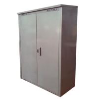 Шкаф разборный для двух газовых баллонов на 50 л серый